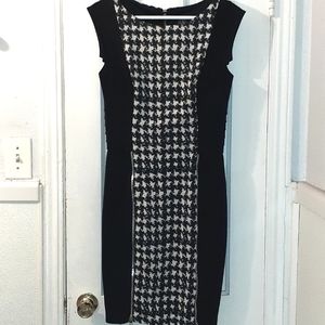 JAX Dress Black And White Size 8